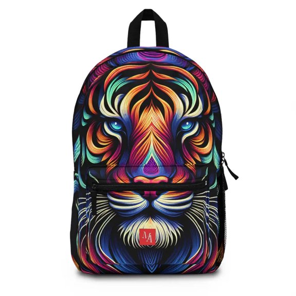 Majestic Beast in Vivid Tones- Backpack