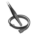 thumbnail image 1 of Majestic Bombay Fine Point Tweezers for Ingrown Hair Removal Needle Nose Tweezers with Black Band, 1 of 8