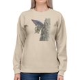 thumbnail image 1 of Majestic Butterfly I. Sweatshirt Women -Lily Liama Designs, Female 3X-Large, 1 of 4