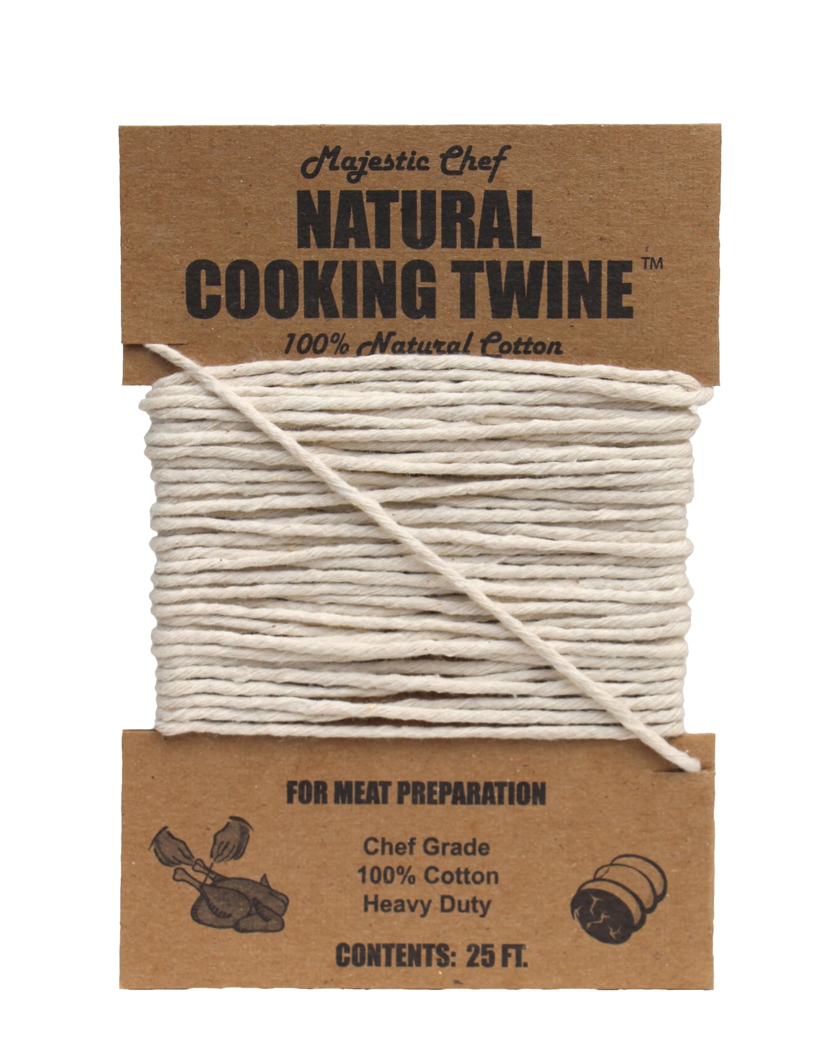 Linen and Towel Kitchen Twine, 100% Cotton Butchers Twine, Chef Grade  Baking Twine, Safe for Cooking Twine, Kitchen String, Baking String for