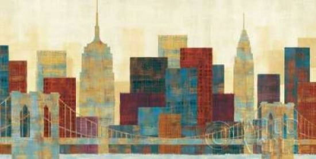 Majestic City Canvas Art - Michael Mullan (24 x 48)