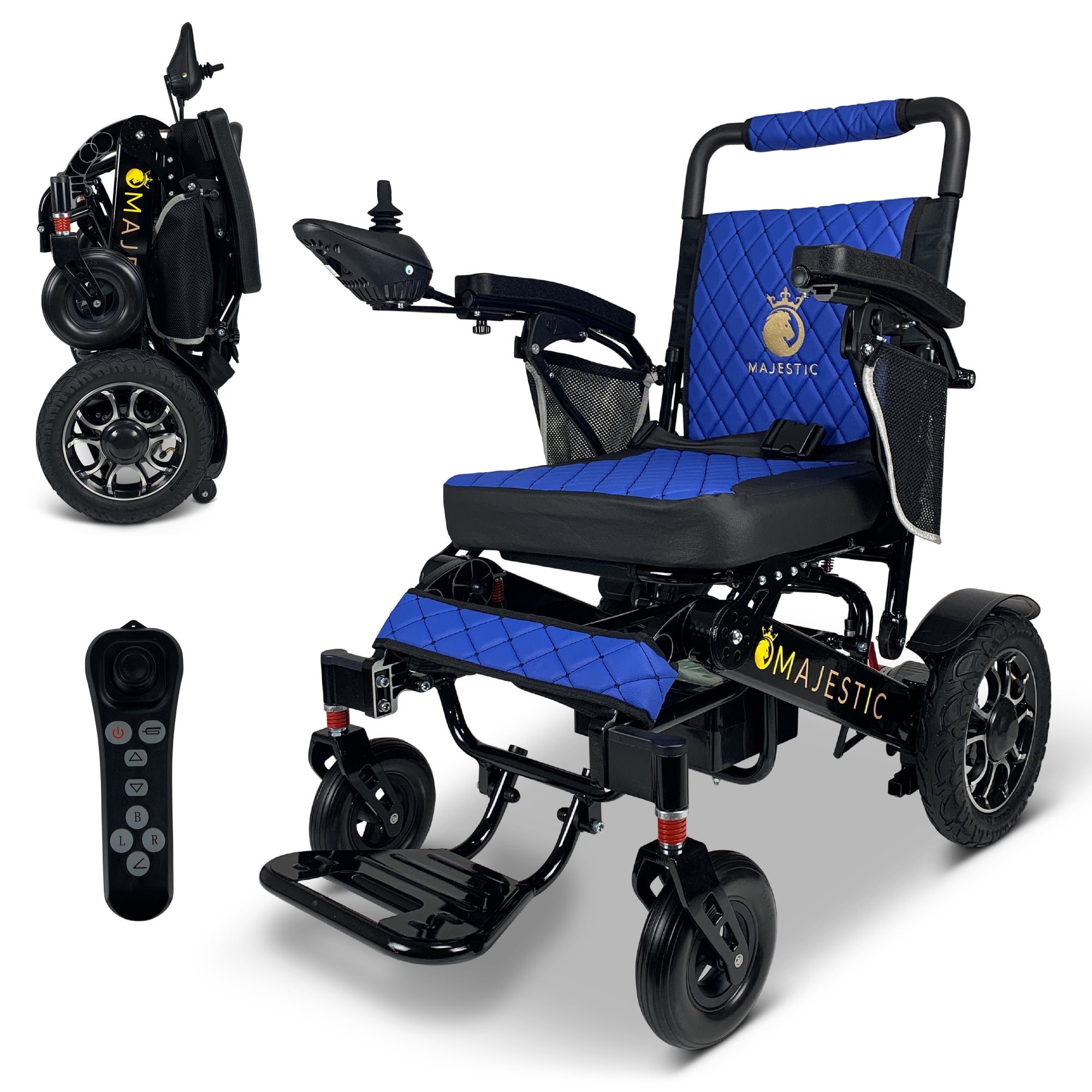 Majestic Electric Wheelchairs for Adults Foldable Lightweight All
