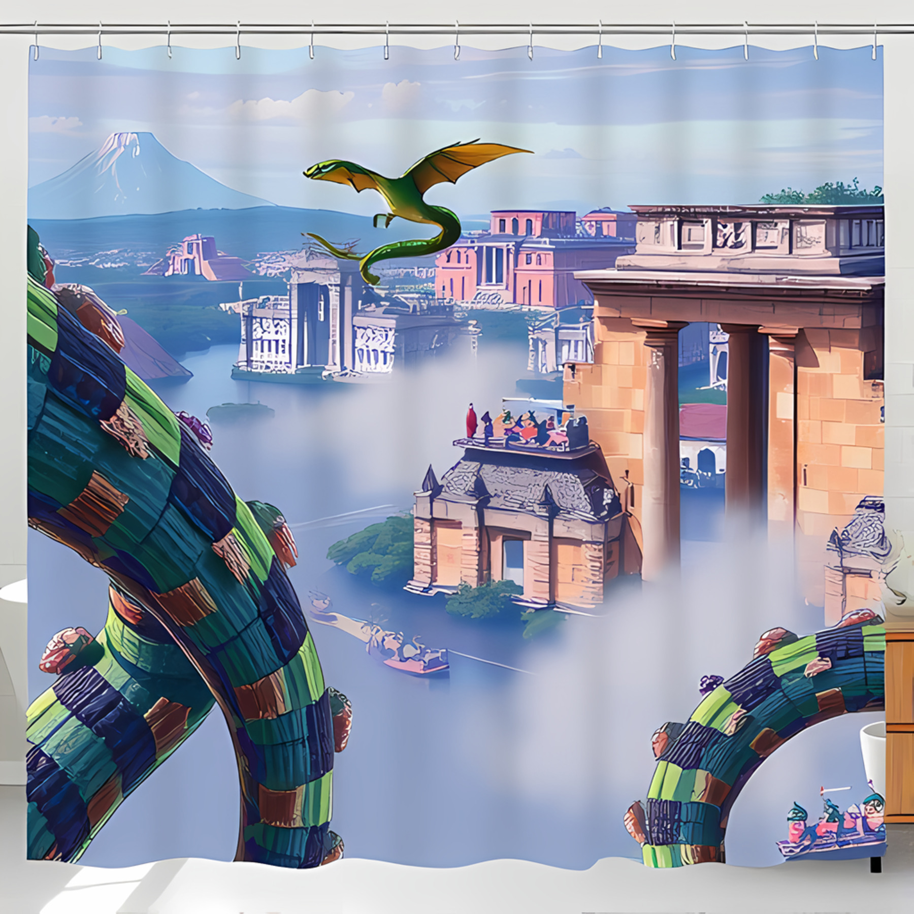 Machardy Ancient Tartan Shower Curtain main image 1