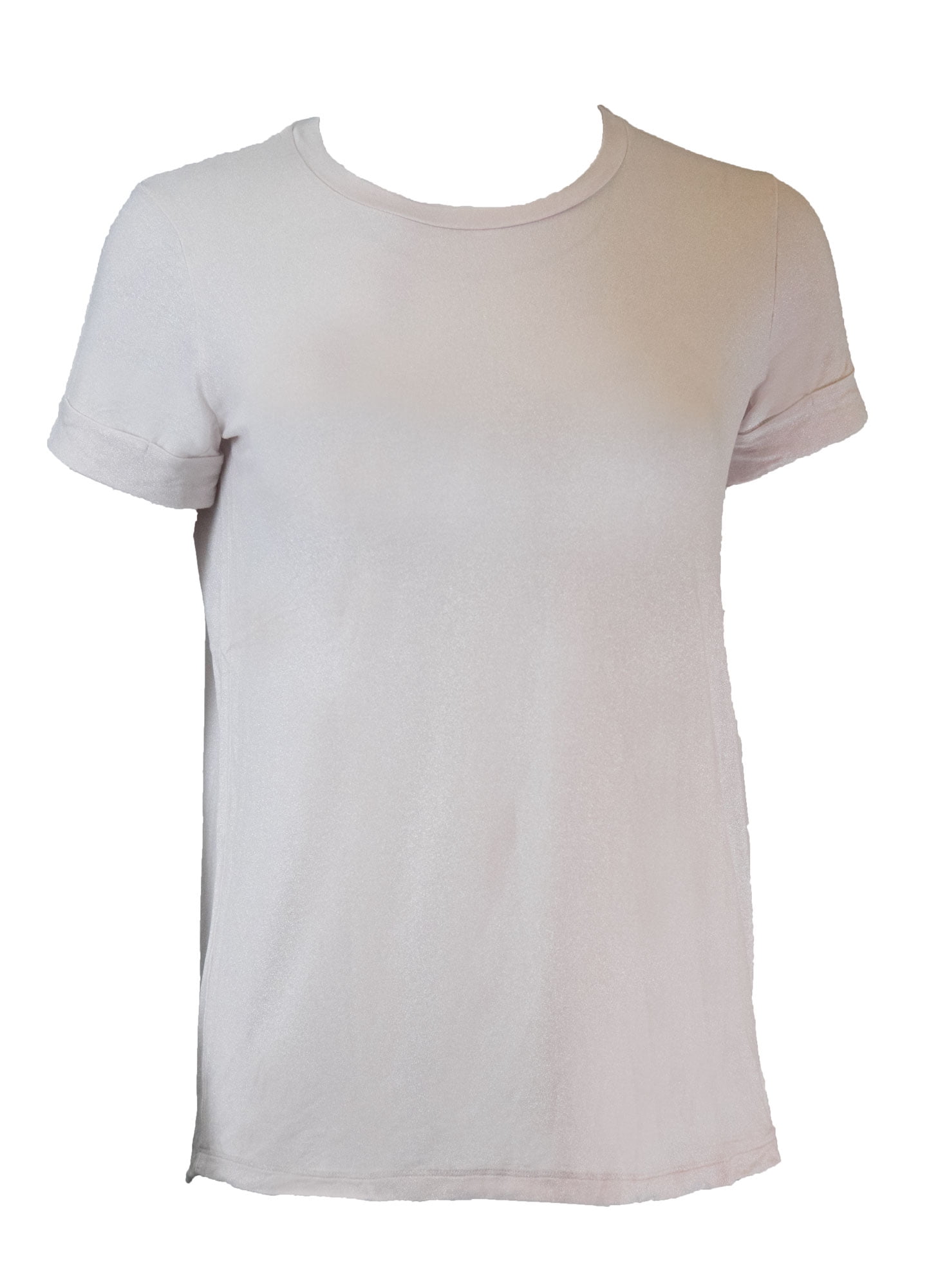 Tシャツ・カットソー MAJESTIC FILATURES COL ROND MC (48950) Majestic Filatures Women's Extra Fine Superwashed Metallic