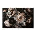 thumbnail image 1 of Majestic Flowers Baroque Luxury Dark Blush - Photography Floral Flowers Botanical Vintage Art Deco Nature Modern Art Unframed Wall Art Print 32 x 48 inches, 1 of 1