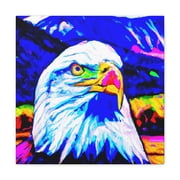 Majestic Flying Eagle - Canvas