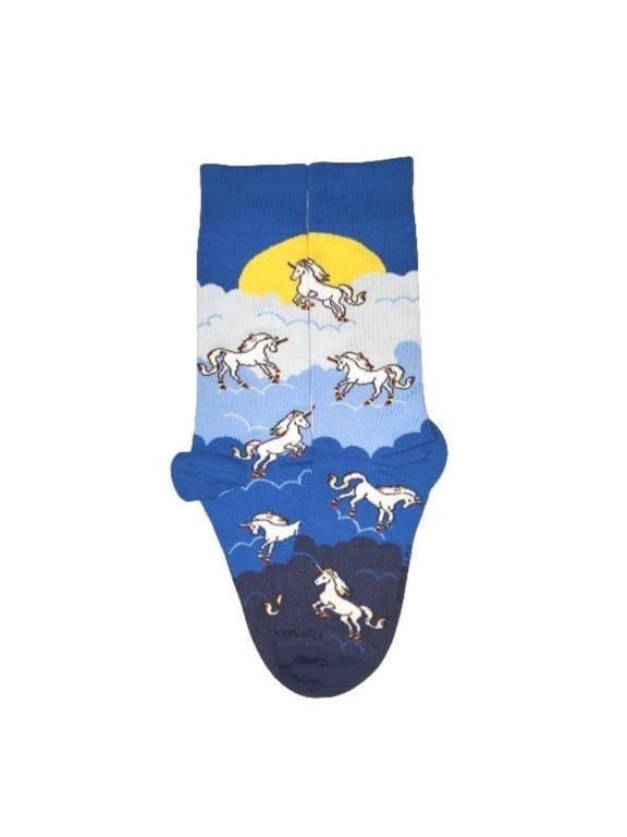 Majestic Flying Unicorns in the Clouds Socks (Adult Medium - Women's Shoe Sizes 5-10)