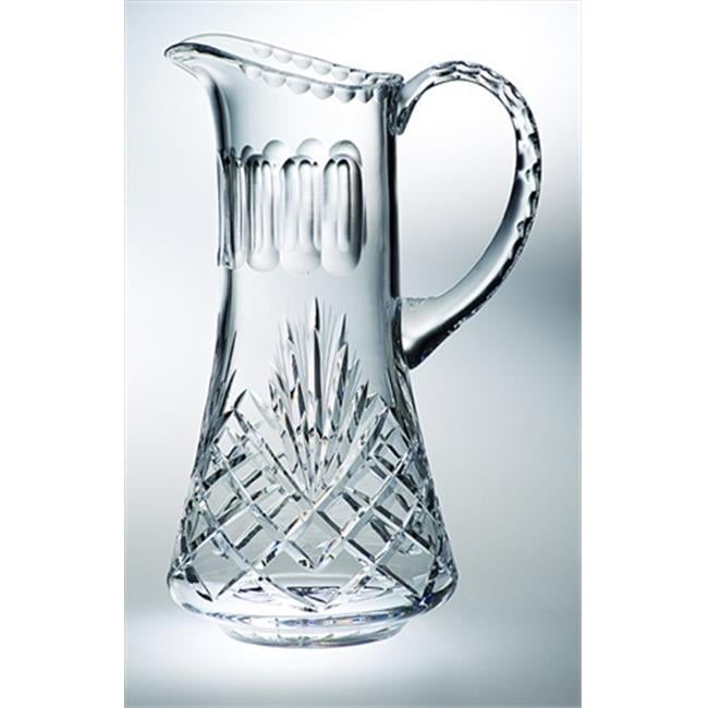 Majestic 54 oz Clear Handmade Crystal Pitcher