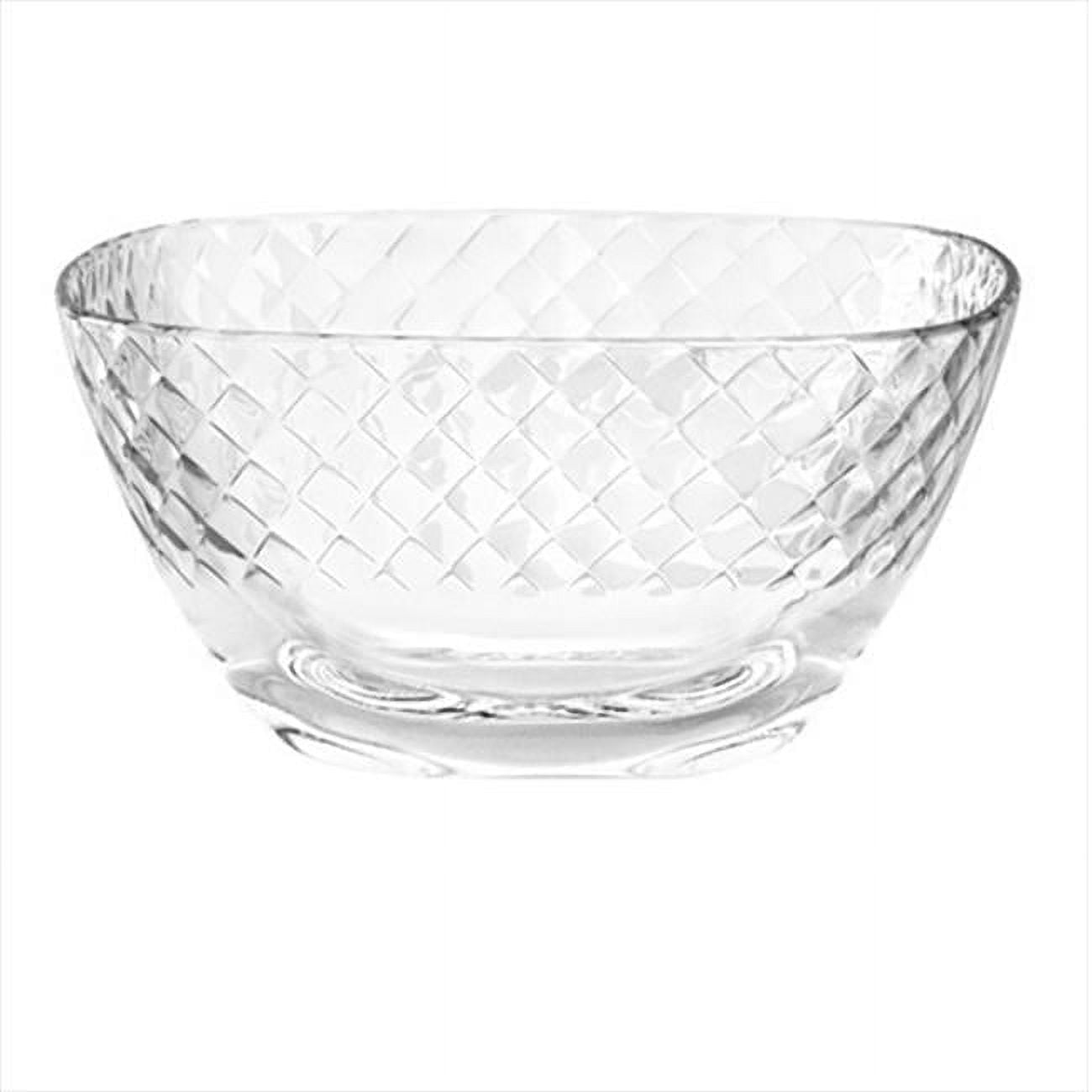 Majestic Gifts E64646-US Campiello 9.5 x 9.5 in. High Quality Glass Bowl