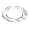 thumbnail image 1 of Majestic Gifts E64689-US Honey 12.6 in. High Quality Glass Charger Plate- case of 2, 1 of 1