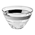thumbnail image 1 of Majestic Gifts E65273 Crystalline Glass Bowl With Platinum Band, 1 of 1