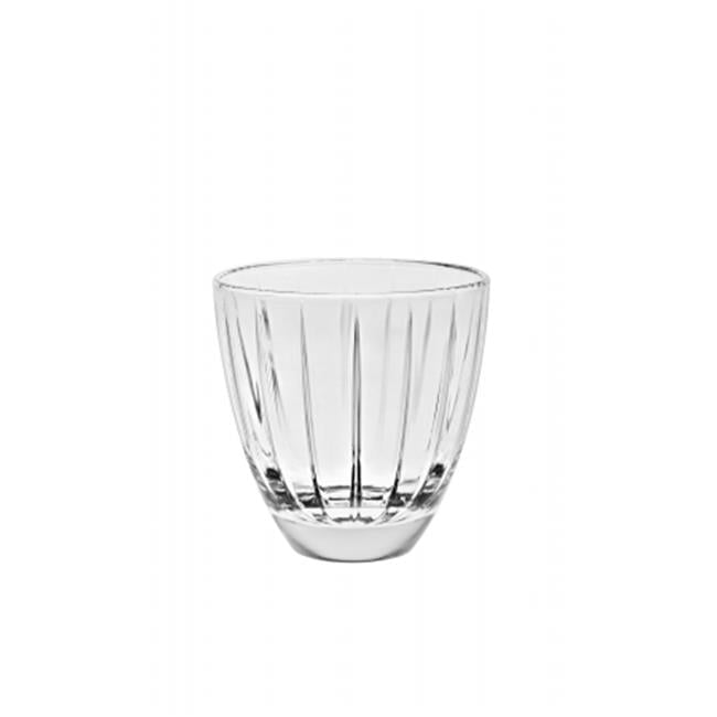 Accademia Clear Crystal Stemless Wine Glass Set of 6