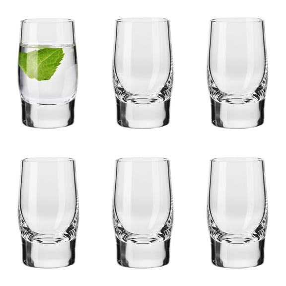 Majestic Gifts Inc. Glass- Shot Glasses- 1.7 Oz. - Set of 6 - 2.75