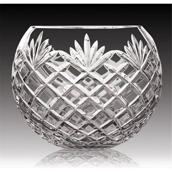 Majestic Gifts MA-120-8-N Majestic 8 in. Crystal Rose Bowl