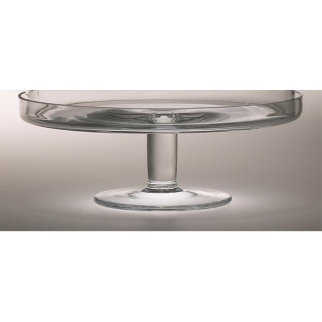 Clear European Glass 11-inch Classic Cake Stand