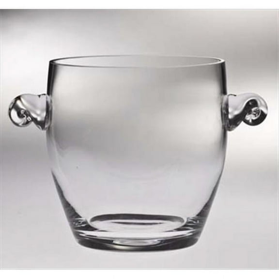 Majestic Gifts T-707 Classic Clear 9 in. High Quality Glass Ice Bucket