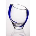 thumbnail image 1 of Majestic Gifts T-912 Glass Vase With Cobalt Swirl, 1 of 1
