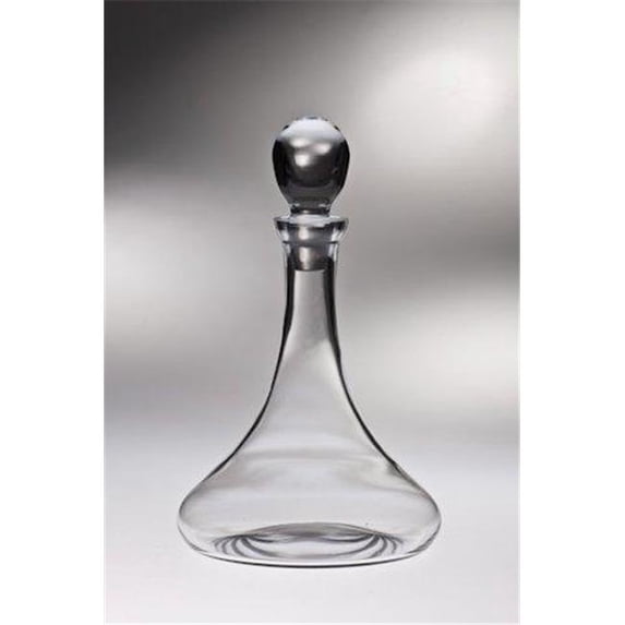 Majestic Gifts WD-107 Classic Clear 44 oz. High Quality Glass Ships Decanter