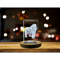Majestic Gorilla Crystal Carvings | Exquisite Gems Etched with Powerful Primates