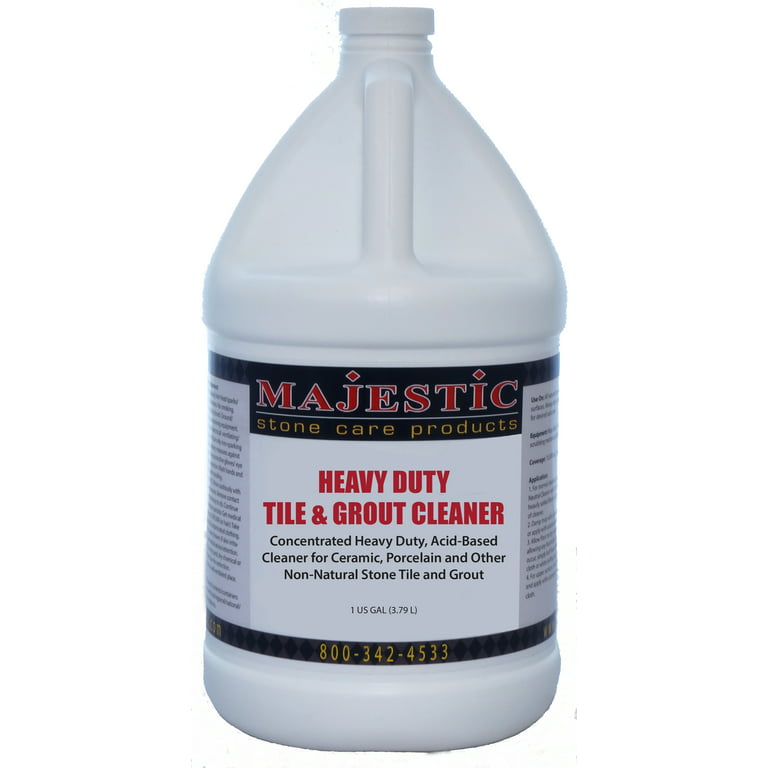 Majestic Heavy Duty Tile and Grout Cleaner (Acid Based) gal.