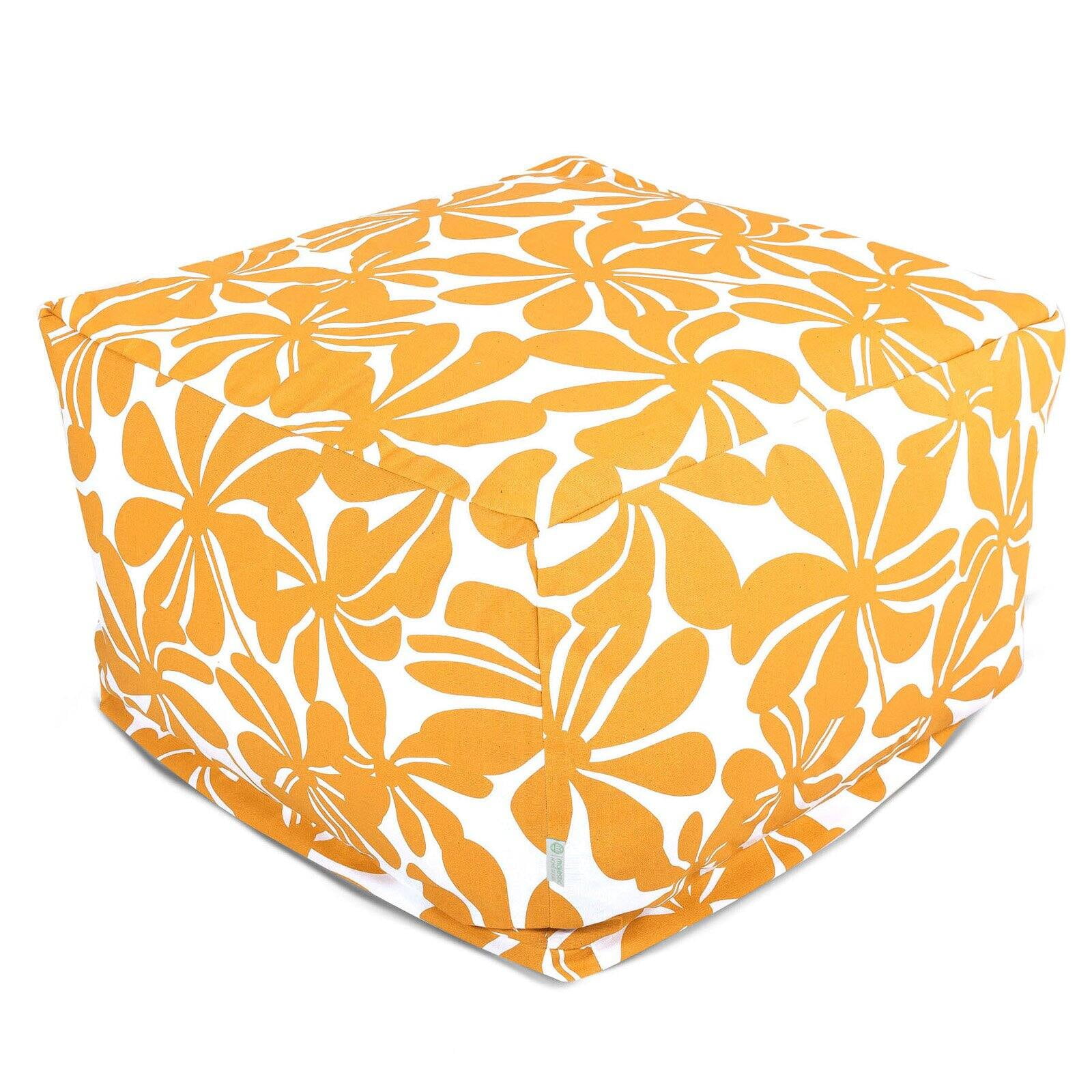 Majestic Home Goods 27 x 27 x 17 in. Outdoor Pouf