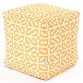 thumbnail image 1 of Majestic Home Goods Aruba Bean Bag Pouf Cube, Indoor/Outdoor, 1 of 5