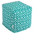 thumbnail image 1 of Majestic Home Goods Aruba Bean Bag Pouf Cube, Indoor/Outdoor, 1 of 6