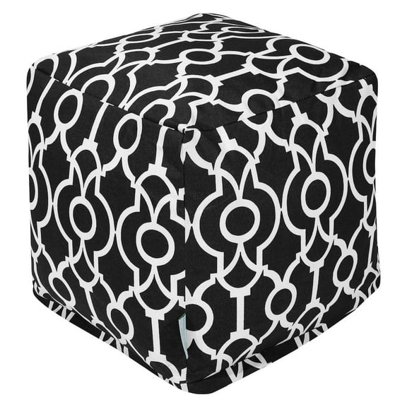 Majestic Home Goods Athens Indoor/Outdoor Ottoman Pouf Cube