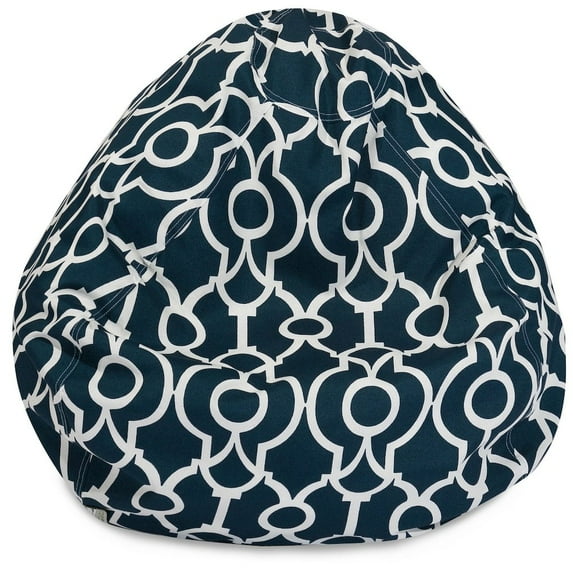 Majestic Home Goods Athens Large Classic Bean Bag Chair, Multiple Colors