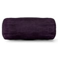thumbnail image 1 of Majestic Home Goods Bolster Pillow Villa Aubergine, 1 of 5