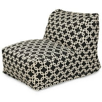 Majestic Home Goods Chair Lounger Links Black