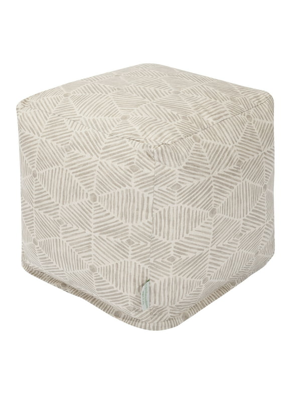 Majestic Home Goods Charlie Indoor Ottoman Pouf Cube