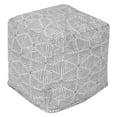 thumbnail image 1 of Majestic Home Goods Charlie Indoor Ottoman Pouf Cube, 1 of 6
