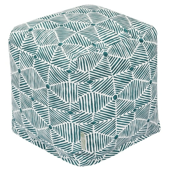 Majestic Home Goods Charlie Indoor Ottoman Pouf Cube