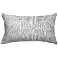 thumbnail image 1 of Majestic Home Goods Pillow 12x20 Charlie Gray, 1 of 6