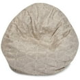 thumbnail image 1 of Majestic Home Goods Charlie Large Classic Bean Bag Chair, Multiple Colors, 1 of 5
