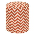 thumbnail image 1 of Majestic Home Goods Chevron Indoor Outdoor Ottoman Pouf, 1 of 6