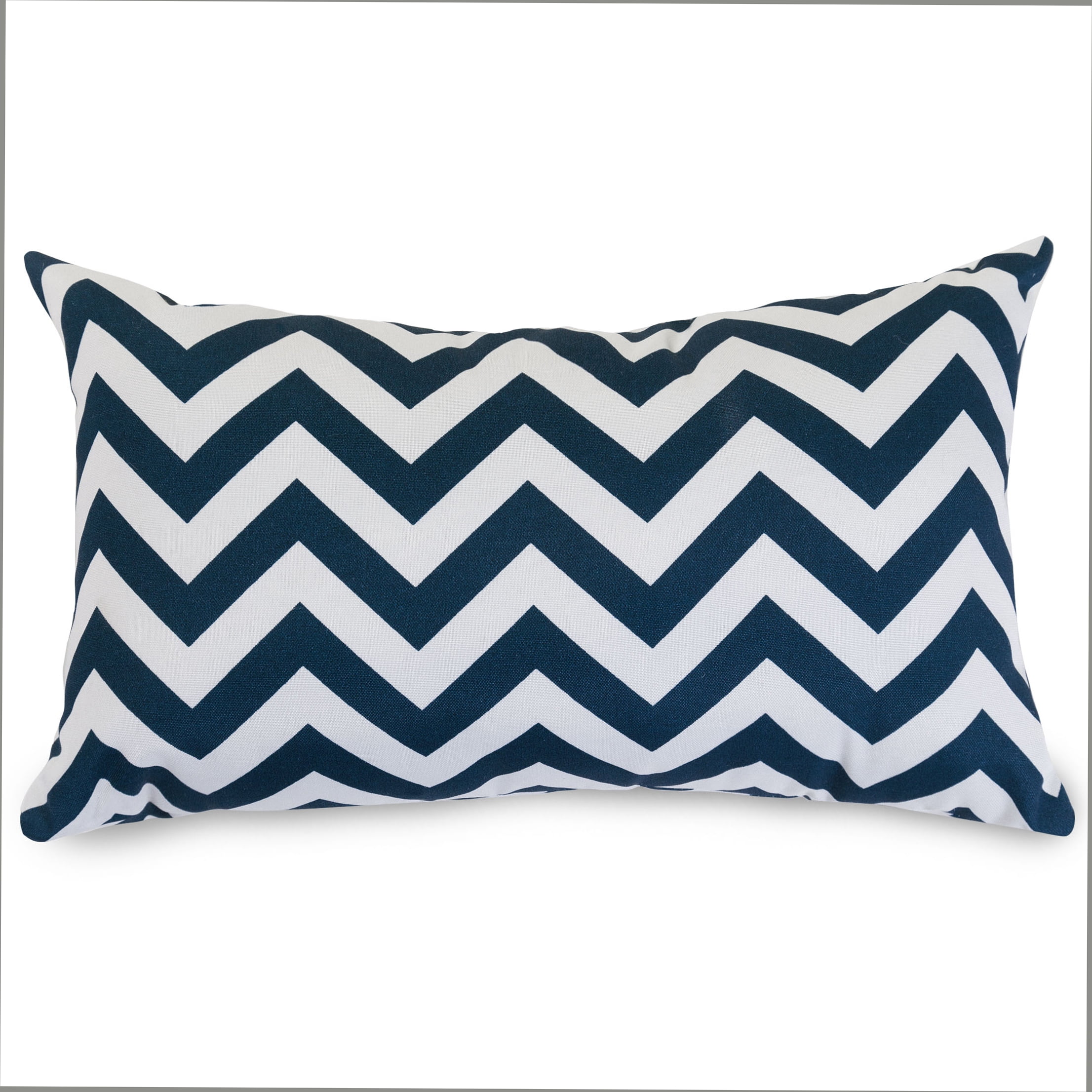 Majestic Home Goods Chevron Indoor Outdoor Small Decorative Throw Pillow
