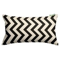Majestic Home Goods Chevron Indoor Outdoor Small Decorative Throw Pillow