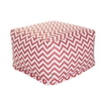 thumbnail image 1 of Majestic Home Goods Chevron Large Ottoman, 1 of 6