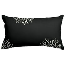 Majestic Home Goods Coral Indoor Outdoor Small Decorative Throw Pillow