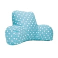 thumbnail image 1 of Aquamarine Small Polka Dot Reading Pillow, 1 of 6