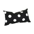 thumbnail image 1 of Majestic Home Goods Decorative Black Large Polka Dot Small Pillow, 1 of 5