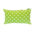 thumbnail image 1 of Majestic Home Goods Decorative Lime Small Polka Dot Small Pillow, 1 of 5