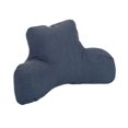 thumbnail image 1 of Majestic Home Goods Decorative Navy Wales Reading Pillow, 1 of 6