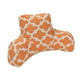 thumbnail image 1 of Majestic Home Goods Decorative Peach Trellis Reading Pillow, 1 of 6