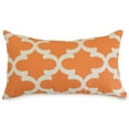 thumbnail image 1 of Majestic Home Goods Decorative Peach Trellis Small Pillow, 1 of 4