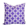 thumbnail image 1 of Majestic Home Goods Decorative Purple Links Large Pillow, 1 of 4