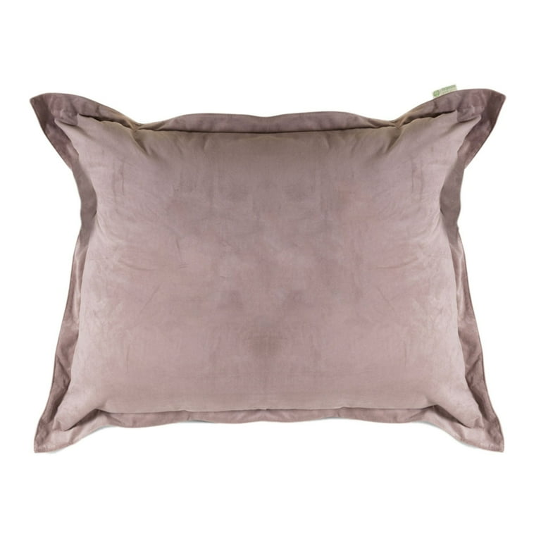 Majestic Home Goods Decorative Steel Micro-velvet Floor Pillow