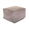 thumbnail image 1 of Majestic Home Goods Decorative Steel Micro-velvet Large Ottoman, 1 of 6
